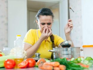 Cooking Odors Unhappy events in the kitchen may cause horrible odors